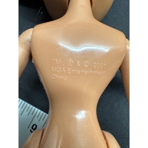 Bratz Doll Yasmin 2001 MGA 8.5" Vintage Collectible Nude Doll Brown Hair & Eyes - Picture 7 of 8